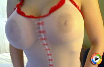 Watch Krissy Make Her Nipples Hard from Sweet Krissy